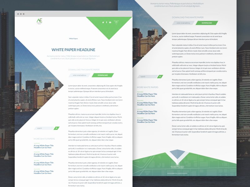 White Paper Template Indesign Lovely Aem • Whitepaper by Shane Helm Dribbble