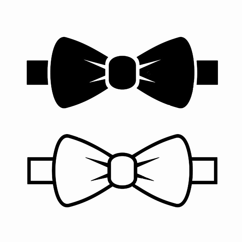 Wooden Bow Tie Template Awesome Pretty Bow Tie Template Inlay Kits Templates