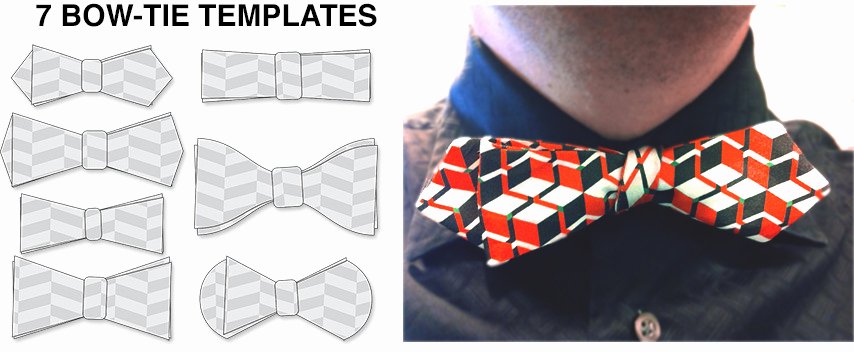 Wooden Bow Tie Template Fresh Dapper Diy — Make Your Own Bow Ties