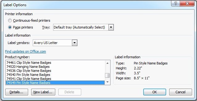Word Name Tags Template Luxury How to Print Name Tag Using Microsoft Word “mail Merge
