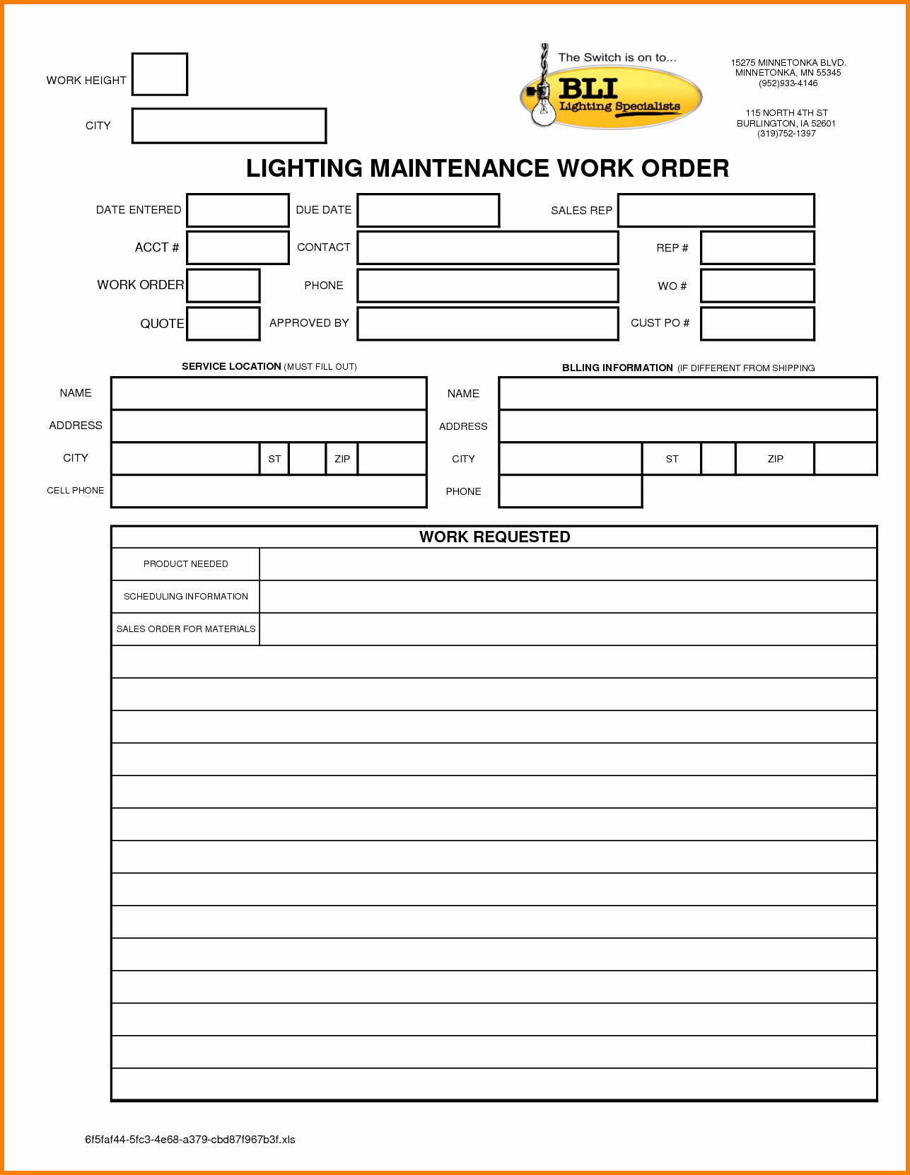 Work orders Template Free Fresh order Of Employment History On Resume