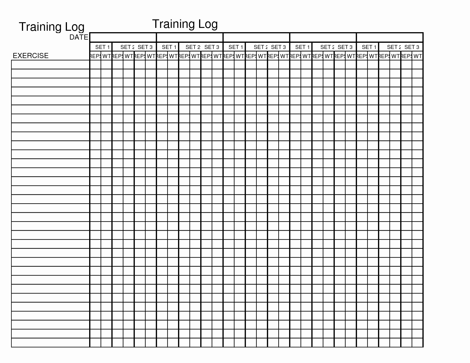 Workout Log Template Excel Best Of 27 Of Weight Lifting Spreadsheet Template Blank