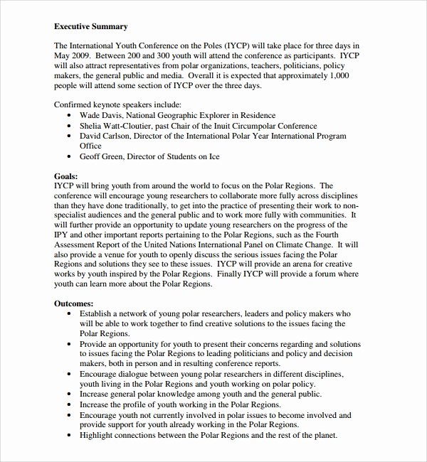 Youth Program Proposal Template New 14 Conference Proposal Templates