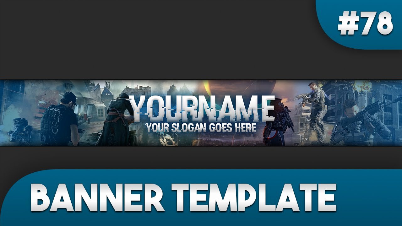Youtube Banner Template Gaming Best Of Gaming Banner Template 78 Free Shop