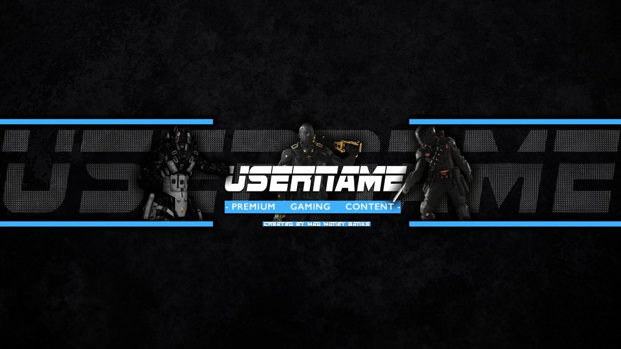 Youtube Banner Template Gaming Lovely Amateur Gaming Banner Template