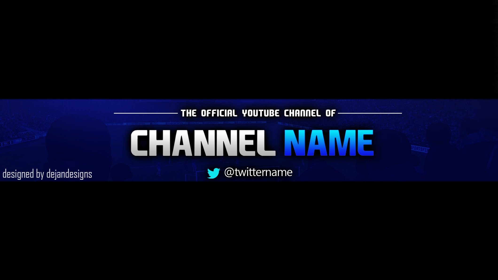 Youtube Banner Template Psd Luxury Youtube Banner Template Psd