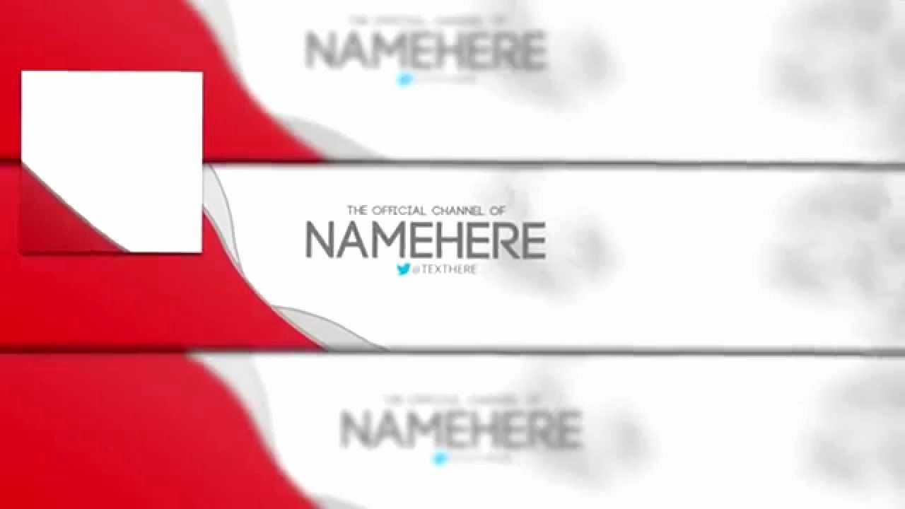 Youtube Channel Logo Template Awesome Shop Template 2d Abstract Banner Logo Channel