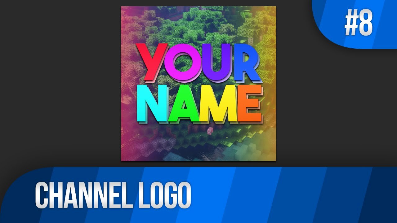 Youtube Channel Logo Template Fresh Colourful Channel Logo Template 8 Free Shop