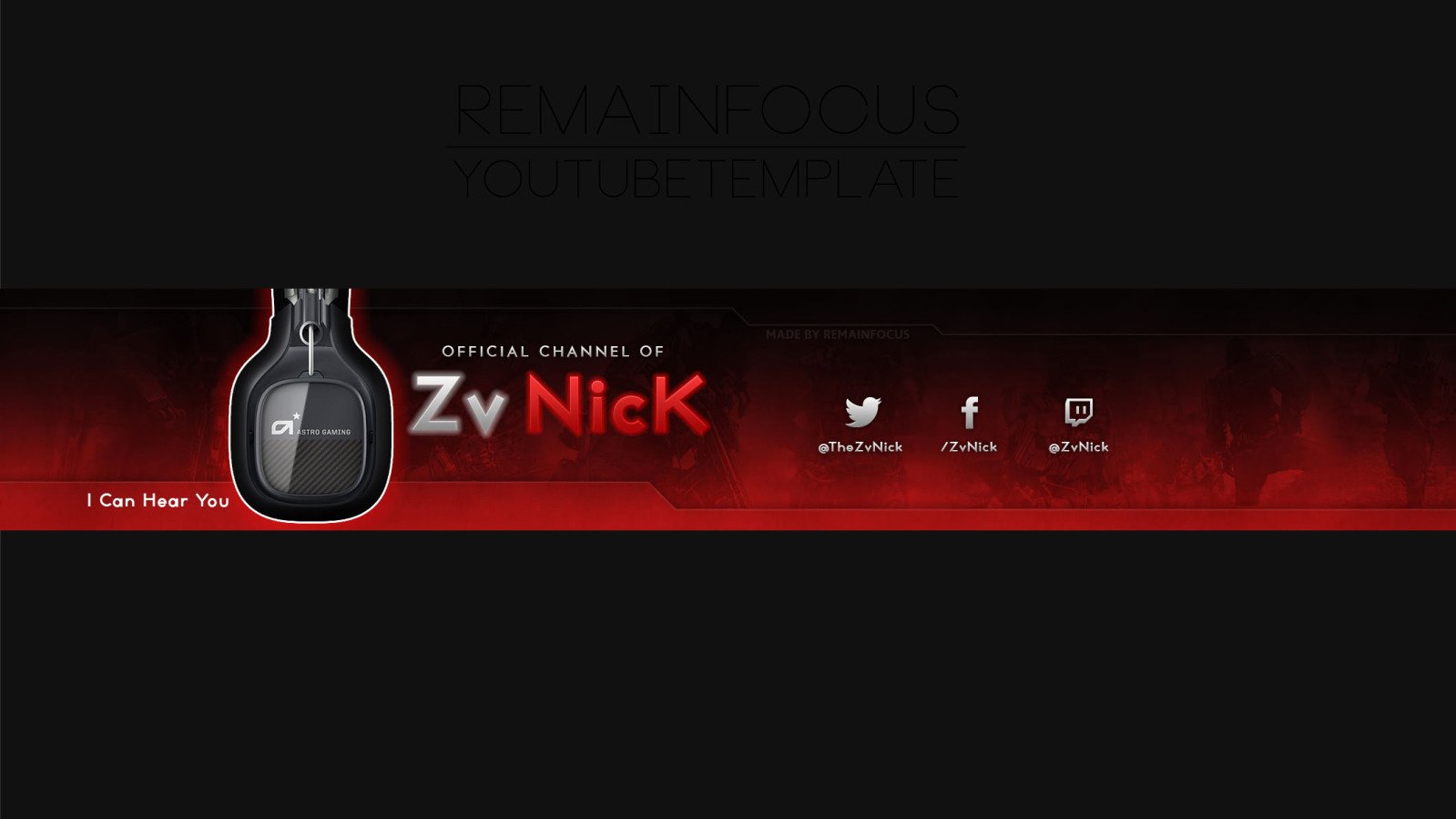 Youtube Gaming Banner Template Fresh 28 Of No Cod Name Banner Template